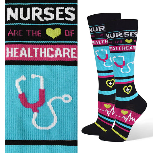 Fun Compression Socks: Nurses Healthcare Edition