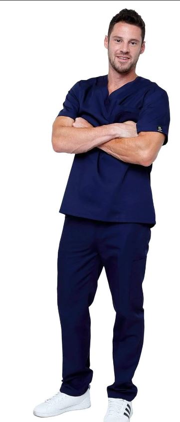 Scrubs: Dress A  Med Men's 2 pocket Comfort