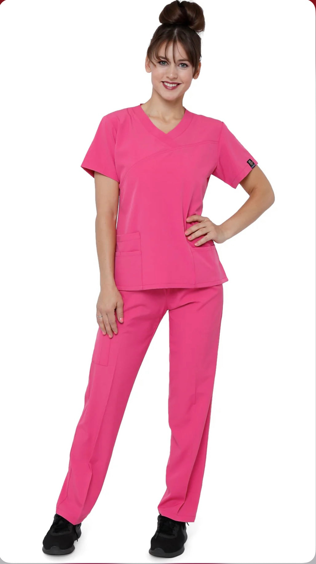 Scrubs:Dress A  Med Womens 4 way Stretch